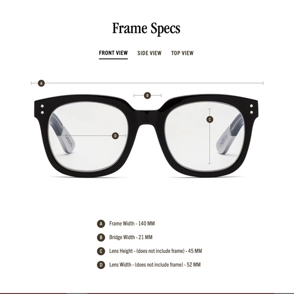 NWT Caddis - Jockamo Reading Glasses - Glass Black. 1.0x Magnification - Picture 7 of 7